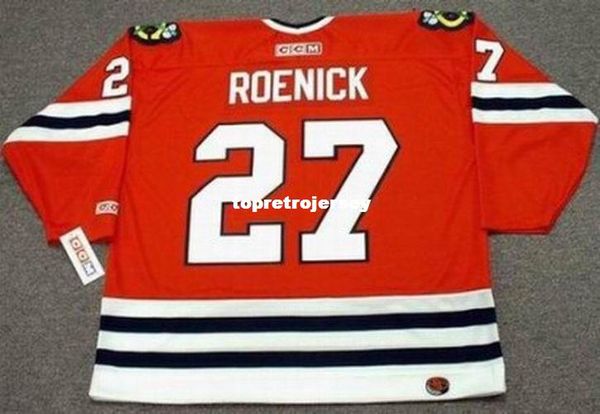

wholesale mens jeremy roenick chicago blackhawks 1990 ccm away retro hockey jersey, Black;red