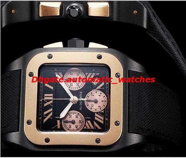 

Luxury Watches Mens 42mm W2020004 men's Watch Watches Wristwatch Quartz Chronograph ONylon Strap Original Box