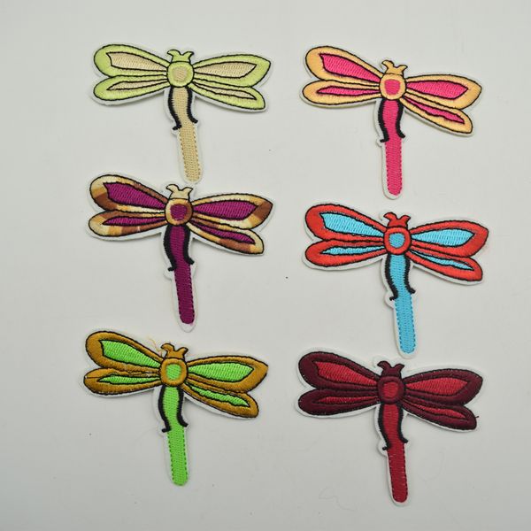 

120pcs dragonfly вышивка железа на аппликация патчи для diy ремесла шитья, Black