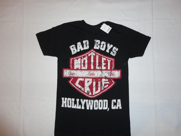 

ПЕСТРЫЙ CRUE BAD BOYS НОВАЯ ФУТБОЛКА SML XL 2XL ГОЛЛИВУД CA МЕТАЛЛ РОК НИККИ СИКС