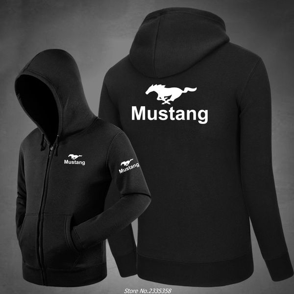 

2018 winter jacket men jacket tracksuit fleece mustang sweatshirt hoodie coats male zipper jackets, Black