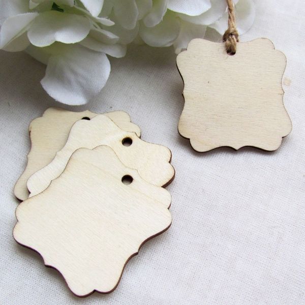 plain wooden hang tags rustic wedding card wish tree favors gift tags jute string ax21 22 100 wedding favor bags wedding favor box from zijinflo wedding favor gift tags