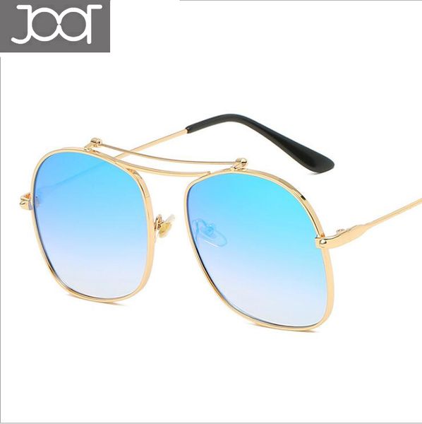 

new fashion classic sunglasses resin lenes sunglasses gold frame square metal frame eyewear vintage style outdoor design classical model, White;black