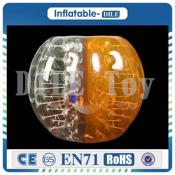 

8 pcs inflatable bumper ball 5ft/1.5m bubble soccer ball 0.8mm eco-friendly pvc human hamster ball for adults and kids