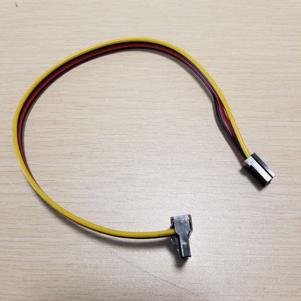 

1 pcs fdd 4pin female to sata 15pin female to female 90 degree angle adapter converter power cable cord for itx motherboard hdd 30cm 18awg