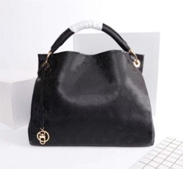 

women tote big bag large capacity purse artsy style luxury artsy shoulder bag tote real leather 40249