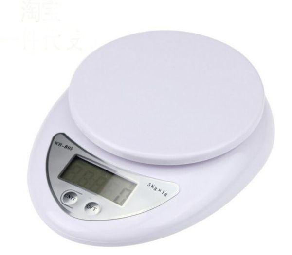 5Kg 1g Bilancia digitale portatile Cucina Good Helper Bilance elettroniche batteria inclusa B05 SN1592