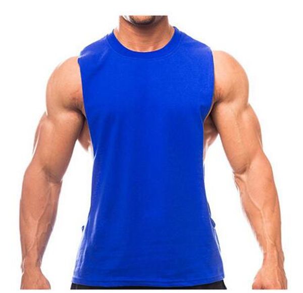 

stringer tank men bodybuilding fitness man solid sleeveless golds gyms vests cotton singlets cool muscle tank shirt, White;black