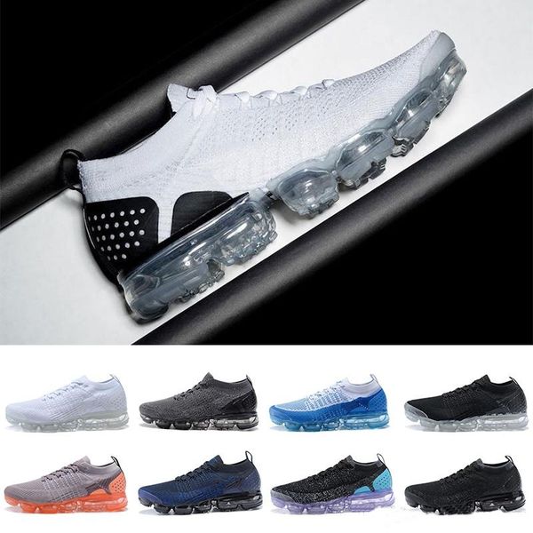 

2018 2.0 shoes triple white black red oreo running shoes men women trainers sports shoes sneakers designer v2 casual shoe size 36-45, White;red
