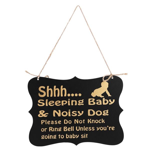 2019 Do Not Disturb Door Hanger Sign Baby Room Decorative Wooden