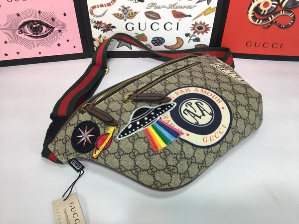 

Fa hion real leather wai t bag for men women houlder bag cro body for man 529711