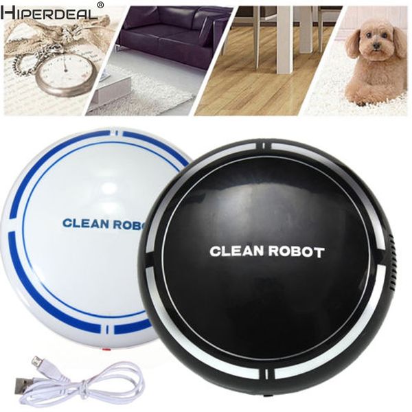 

HIPERDEAL Smart House Automatic USB Rechargeable Smart Robot Vacuum Floor Cleaner Sweeping Suction