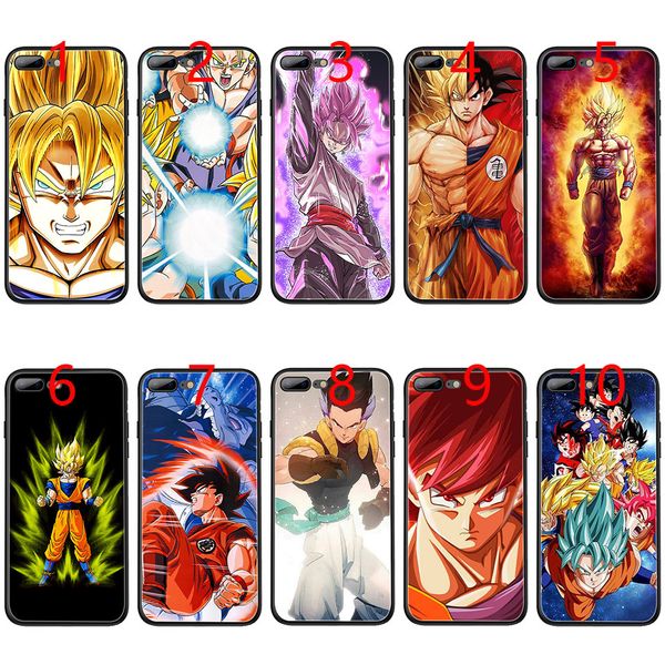 

Dragon Ball DragonBall z goku Мягкий черный ТПУ чехол для телефона для iPhone XS Max XR 6 6s 7 8 Plus 5 5s SE Cover