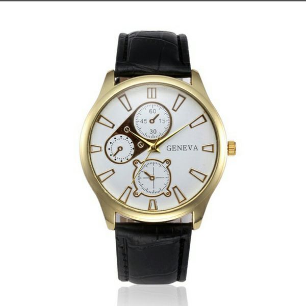 

gemixi fashion watches men reloj hombre simple leather luxury quartz wristwatches fashion 2018 round watch ing, Slivery;brown