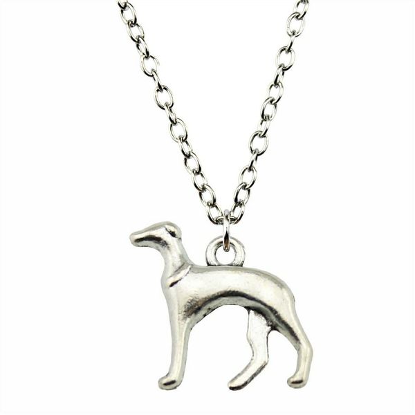 

wysiwyg 5 pieces metal chain necklaces pendants women necklace jewelry dog 20x20mm n2-b10771, Silver