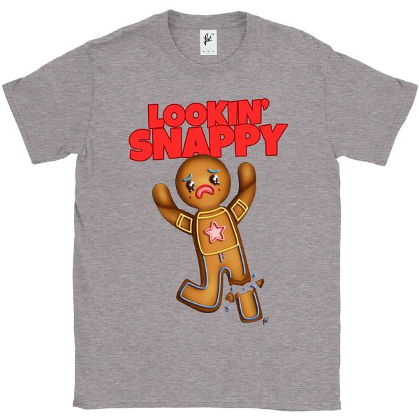 Acheter Lookin Snappy Jambe Cassée Ginger Pain Homme T Shirt Pour Hommes Drôle Livraison Gratuite Unisexe Casual Tee Cadeau De 1296 Du Teespirit