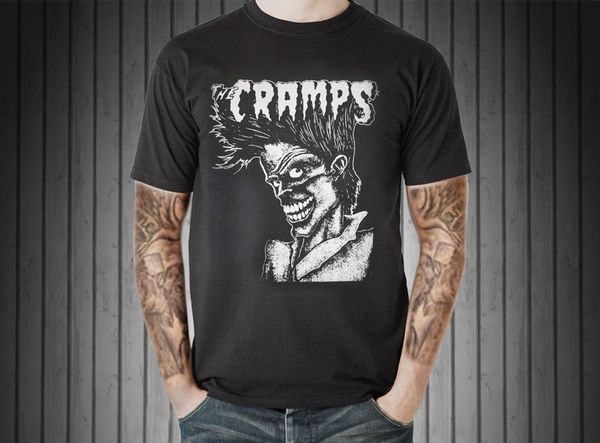 The Cramps Vintage Retro T Shirt Men Tee US '70 Garage The Cramps T Shirt Men Summer Garage Punk T shirts Men Short