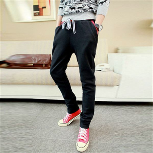 

2018 autumn new style men's casual pants, sports pants, men's custom made pants, Black