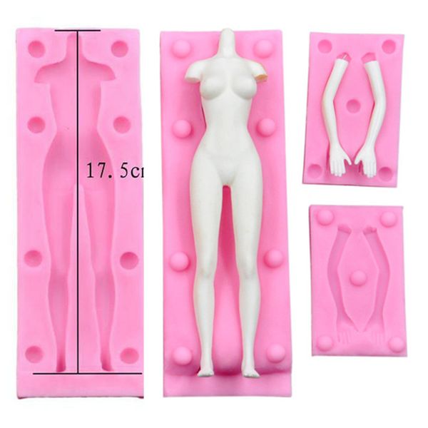 

lady body silicone mold cake decoration fondant cake 3d mold grad woman man body silicone soap candle molds a1326