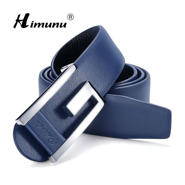 

himunu] 2017 fashion luxury designer belts men smooth buckle soft leather belt colors black blue white letters, Black;brown