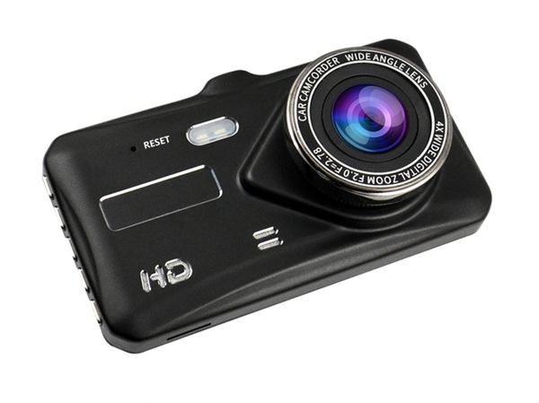 

2пар автомобильный видеорегистратор автомобильный видеорегистратор цифровой видеокамеры тяговое регистратор данных 4-дюймовый сенсорный пане