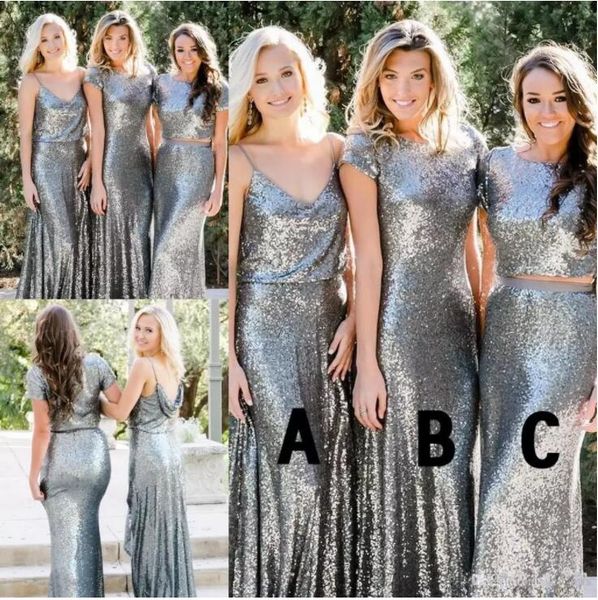 

страна невесты платья блестки jewel короткие рукава arabic русалка бретельках длинные backless две пьесы maid чести gowns, White;pink