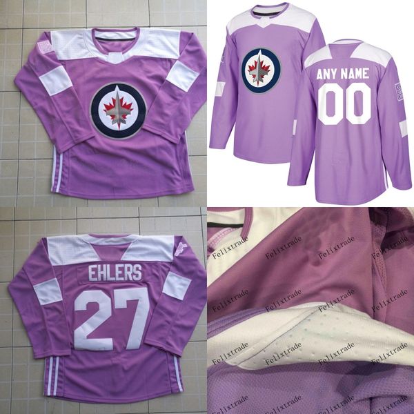 winnipeg jets hockey fights cancer 2019