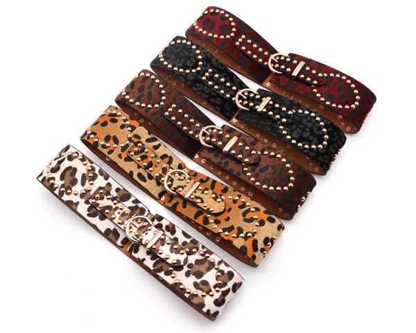 

new women waistband elegant silver buckle wide stretch elastic corset waist belts apparel accessories, Black;brown