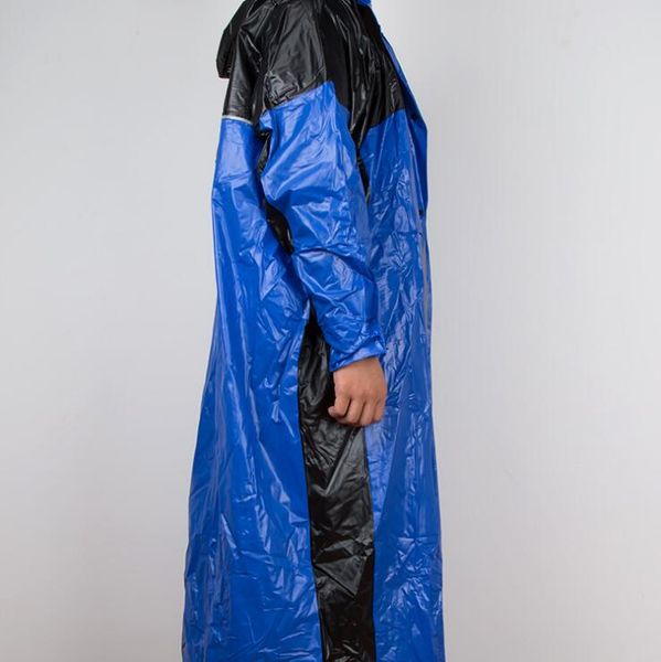 

korean version of the stylish slim reflective polyester raincoat special sales waterproof breathable reflective conjoined raincoat