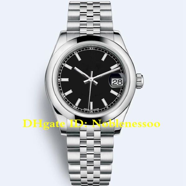 

20 стилей роскошные дамы 31мм Datejust 178240 черный 278278 стали 279160 279173 178274 Азии 2813 автоматические движения часы леди женщин часы