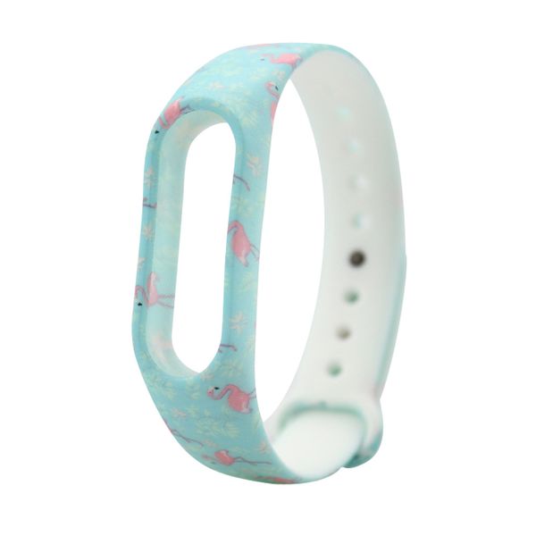 

gemixi replacement silica gel wristband band strap for mi band 2 bracelet aug9 p30, Black;brown
