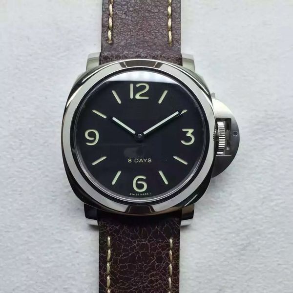 

luxury watch 560 watch designer master leather band swiss movement men original movement man sports wristwatches waterproof, Slivery;brown