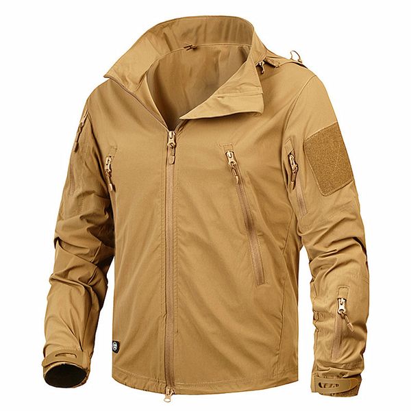

new autumn men's jacket coat military clothing tactical outwear us army breathable nylon light windbreaker, Blue;black