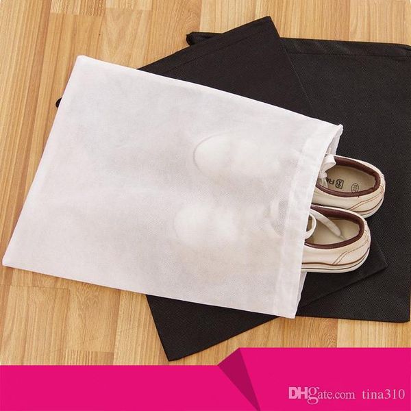 

one-time travel shoes package thickening non-woven fabric shoe storage bag can store a variety of shoes ic807