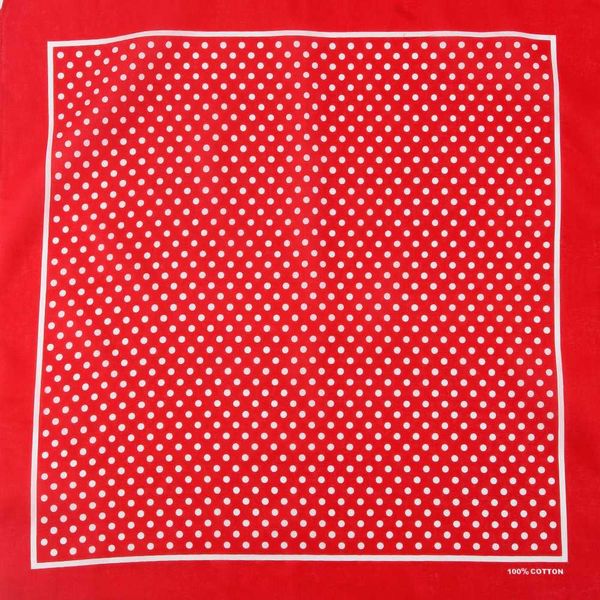 

2017 new hip hop cotton black white polka dot bandanas/ hair band scarf mens womens, Blue;gray