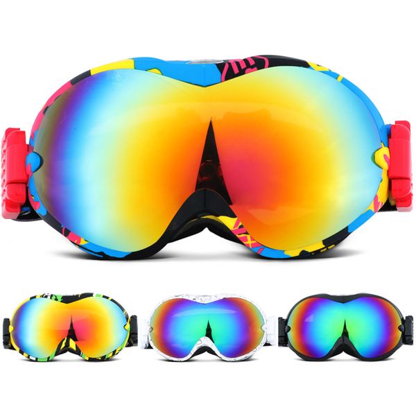 

ski goggles skiing glasse men women snowboard goggle for snowmobile double layers uv400 protection anti-fog snow ski wintersport