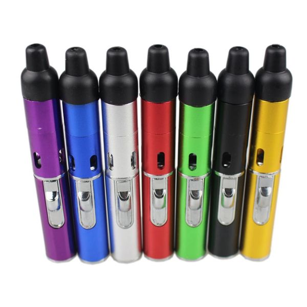 

click N Vape sneak a toke vaporizer pen Smoking Metal pipes for smoking dry herb Vaporizer tobacco torch butane Retail