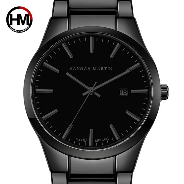 

men watch calendar stainless steel quartz fashion business full black waterproof watches relogio masculino, Slivery;brown