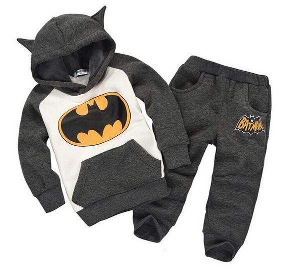 

set baby boys clothing set children hoodies pants thicken winter warm clothes boys girls sets 2018 autumn new arrival, White