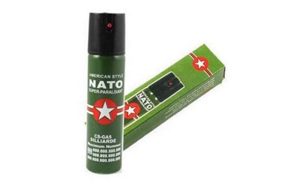 

sell new 2pcs/lot nato cs-gas 60ml tear gas pepper perfume spray maniac men women security self-defense ing