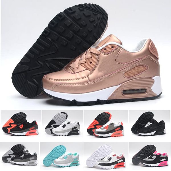 

2018 Новый стиль Оптовая Дети Кроссовки Обувь Классический 90 Kids Fashion High - Низкая обу