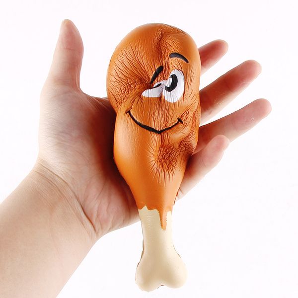 

Simulation Chicken Legs Squishy Toys Slow Rising Jumbo Squeeze Phone Charms Straps Stress Reliever Kids Gift 2018 good