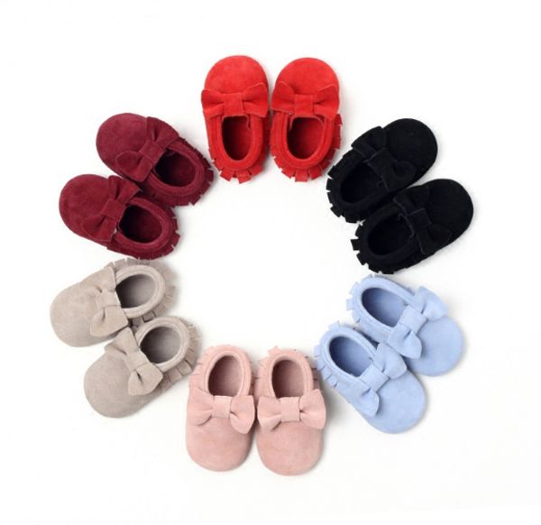 

2018 baby first walkers in leather for girls cute soft sole shoes good quality ing
