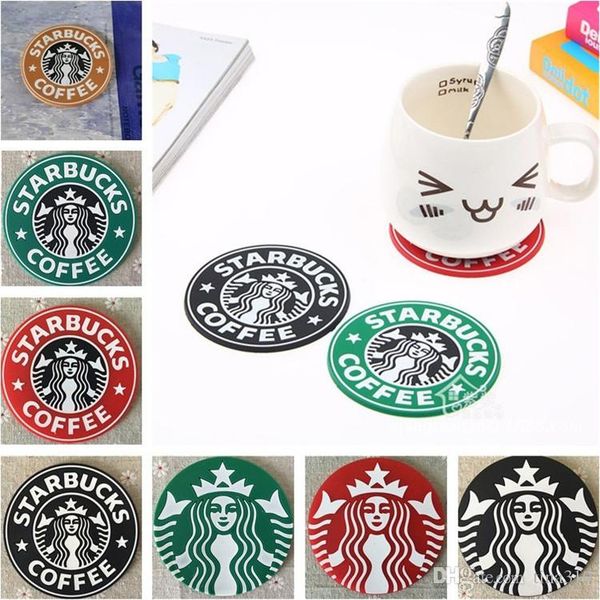 2019 New Creative Cup Mats Decoration Starbucks Mermaid Silicone