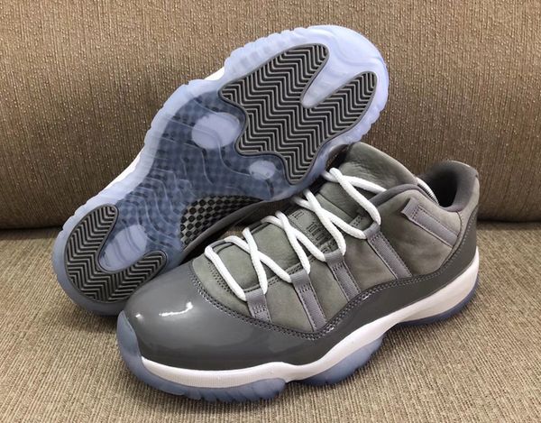 low top gray 11s