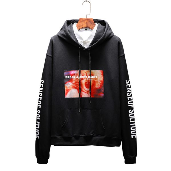 

m-5xl 2018 новое пѬибие мђжкие ко оен мода пеаи ко мђжка одежда енден Black