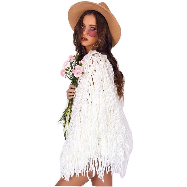 

warm woven shaggy jacket coat woman sweater soft black woman coat autumn winter furry imitation fur cardigan