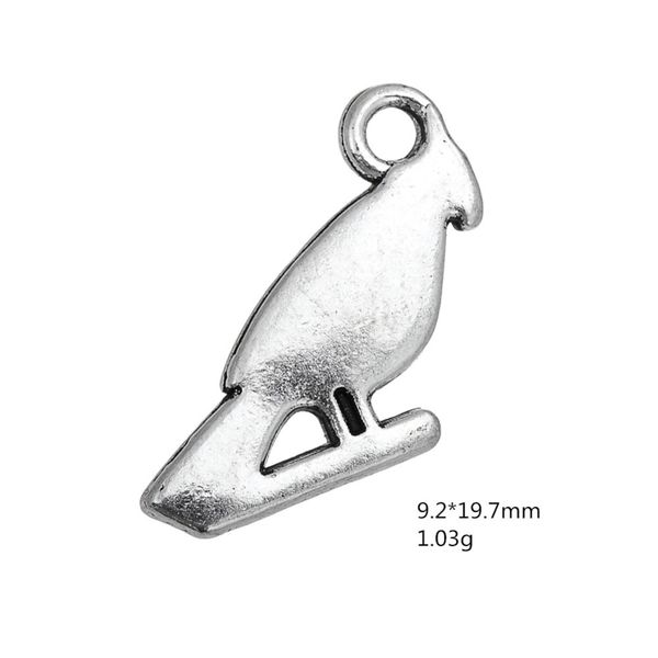 

2021new well selling cardinal bird charm, Bronze;silver
