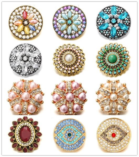 

new style noosa chunks 18mm snap buttons for snap button necklace bracelet jewelry accessories
