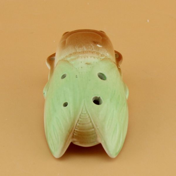 

children musical instrument six-hole alto ocarina creative knows the shape of hongyin ocarina cartoon animal ocarina to send lanyard chinese